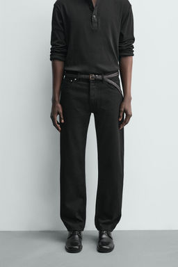 JEANS STRAIGHT FIT / Negro - Zara фото 2