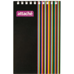 Блокнот ATTACHE спираль А6 40л. клетка офис 60шт/уп. (БК)  фото 2
