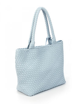LACCOMA сумка СУ1033-голубой эко кожа хлопок фото 2