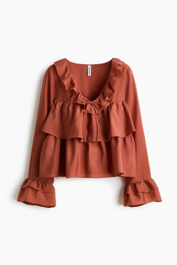Blusa de volantes