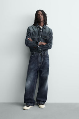 BAGGY FIT JEANS - Zara фото 11
