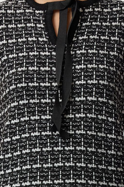 Trendyolmilla Siyah Tuvit Gorunumlu Triko Mini Elbise TWOAW25EL00542  фото 8