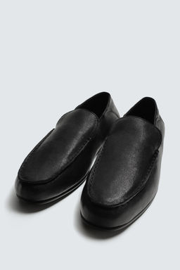 LEATHER LOAFERS - Zara фото 5