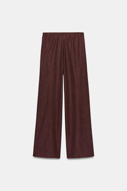 PANTAL?N R?STICO RECTO / Burgundy - Zara фото 6