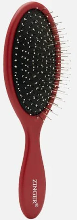 Расческа SZ-CH-16-3 (iqa-209) MAROON массажная металл зубья.
