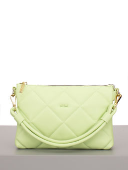 LACCOMA сумка Луиза-Ф826-мятный эко кожа хлопок