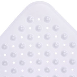 Коврик в ванну 70х38 "Ариэль" белый