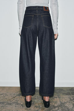 JEANS ZW COLLECTION ANKLE BALLOON TIRO MEDIO / Azul - Zara фото 3