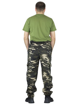 Удлиненный утепленный демисезонный костюм Forest trail D.Multicam для активного отдыха (горка на флисе) - Rax фото 12