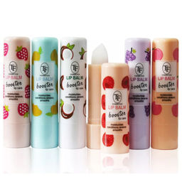 TF CTLB15 Бальзам для губ Lip Balm booster Фруктовая мечта (кокос,клубника.,персик,манго,малина,вин)