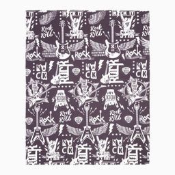 Плед Этель Rock, 75х100 см, 100% полиэстер, флис  фото 3