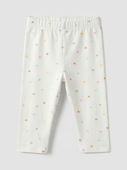 Kalp Bask?l? K?z ?ocuk Tayt