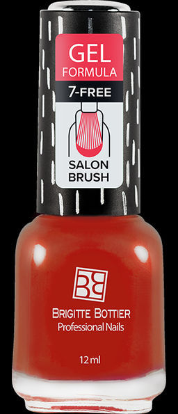 Brigitte Bottier лак для ногтей GEL FORMULA тон 46 классический красный 12мл/3