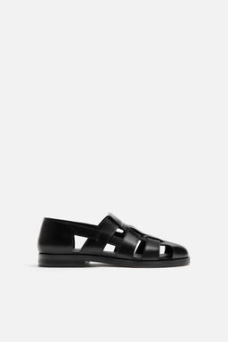 LEATHER CAGE SANDALS - LIMITED EDITION