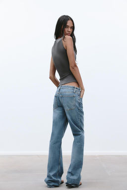 ASYMMETRIC DRAPED T-SHIRT - Zara фото 16