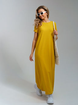 968 Платье "Горчица"