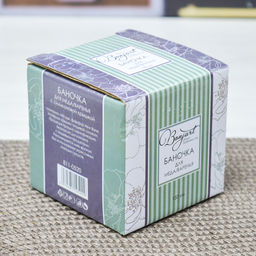 Баночка для меда с силиконовой крышкой 150 мл. фарфор арт. 811-0520