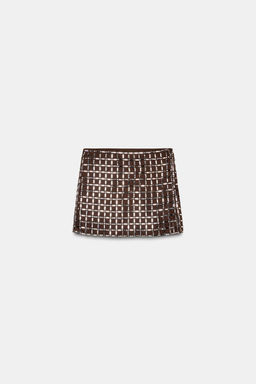 SHINY MINI SKIRT - Zara фото 4