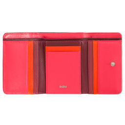 Итальянский кожаный кошелек DuDu серии Pemba | малиновый - Dudubags фото 2