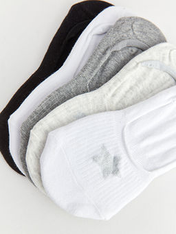 Desenli K?z ?ocuk Babet ?orap 5li - Waikiki фото 3