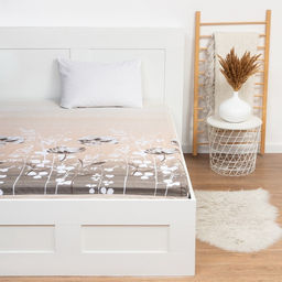 Простыня на резинке Этель Кремовое утро 180х200х25+-2см