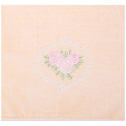 ПОЛОТЕНЦЕ КЛАССИКА,45х70. МАХРА,ЗОЛОТИСТЫЙ,ВЫШИВКА,100 - Lefard фото 3