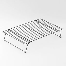 Решётка для глазирования и остывания выпечки 3-х ярусная KONFINETTA, 40.5×25 см, цвет чёрный