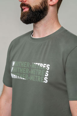 Арт. 67123 Футболка мужская 48-56 (5 шт) Цвет:хаки - Идеал фото 19