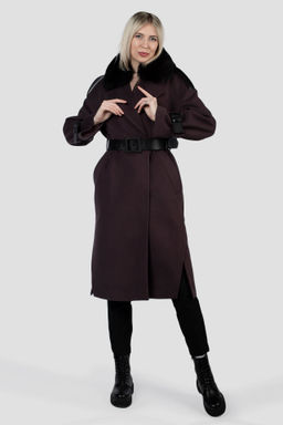 Мех натуральный (песец) Пальто утепленное Термофинн 100 г - El podio фото 12