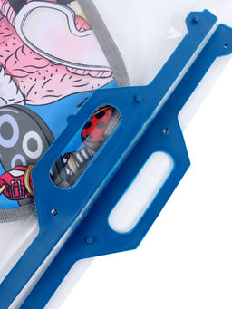 Ледянка мягкая треугольная Sova, голубой, рисунок МИКС