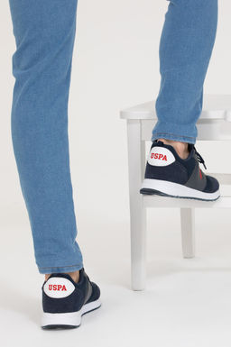 Erkek Lacivert Spor Ayakkab_