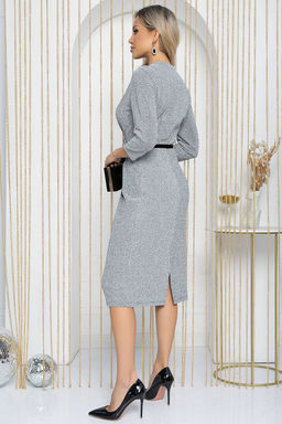 Платье Звезда вечера (серебро) П12144