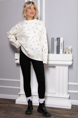 Лосины в рубчик утепленные - Lt collection фото 27