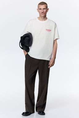Camiseta con motivo estampado Loose Fit - H&m фото 28