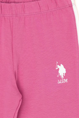 K_z _ocuk Krem Pijama Tak_m_ - U.s. polo assn фото 7