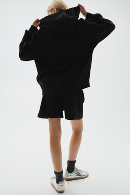 Chaqueta sudadera oversize con capucha - H&m фото 4