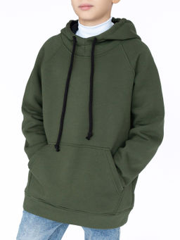 Толстовка детская хаки