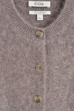 C?RDIGAN CASHMERE CEPILLADO CON CUELLO REDONDO - H&m фото 10