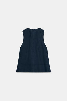 TOP CON LINO ZW COLLECTION / Marino