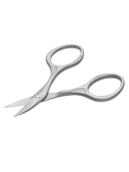 Frau Finger Ножницы маникюрные для ногтей изогнутые / Premium PS 21, матовые, ручная заточка, 9,5 см