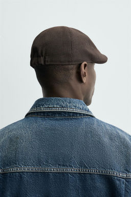 BOINA PATA DE GALLO / Marr?n - Zara фото 3