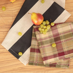 Кухонный набор «Этель» МИКС: полотенце 42×67 см - 2 шт., салфетка 40×40 см - 3 шт., 100% хлопок