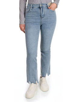 5609 BLUE Джинсы женские AMG JEANS (98% хлопок, 2% лайкра)