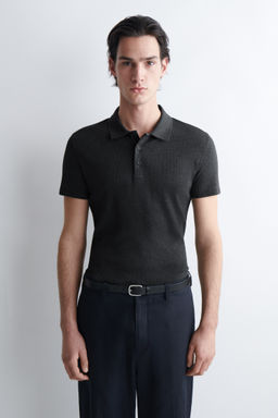 POLO SLIM FIT DE CANAL? DE ALGOD?N