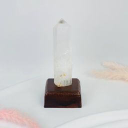 Кристалл из Горного Хрусталя на подставке