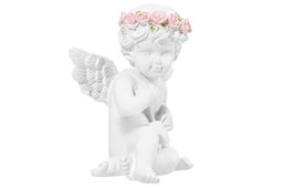 Статуэтка 9*7*10,5 см "Ангелочек с бантом"