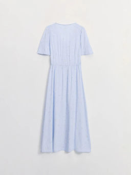 Платье миди с треугольным вырезом ZR2605012914-253 / Zarina  фото 2