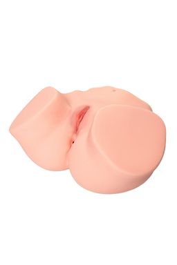 Мастурбатор реалистичный двойным слоем KOKOS HANNA ONAHOLE 001, TPR, телесный, 36,5 см  фото 2