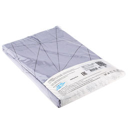 Пододеяльник на кнопках Евро Макси "Я верю в себя-Б" 8/1 лавандовый 240х215см, поплин "Комфорт" 115г/м2, хлопок 100%, упаковка "классическая" ПВХ 28х41см, "Домашняя мода" (Россия)