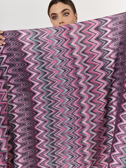 Большой, мягкий, тонкий и очень нежный двусторонний палантин с рисунком - Tantino фото 3